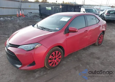 2018 Toyota Corolla Le from USA, damaged, VIN 2T1BURHE3JC042980